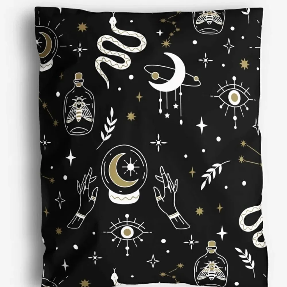Poly Mailers MIX 6x9 10x13 14.5x19 35 pieces 35 stickers
